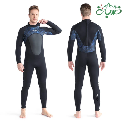 (وتسوت) لباس غواصی و ورزش های آبی ۳ میل OUZO مردانه تمام تنه