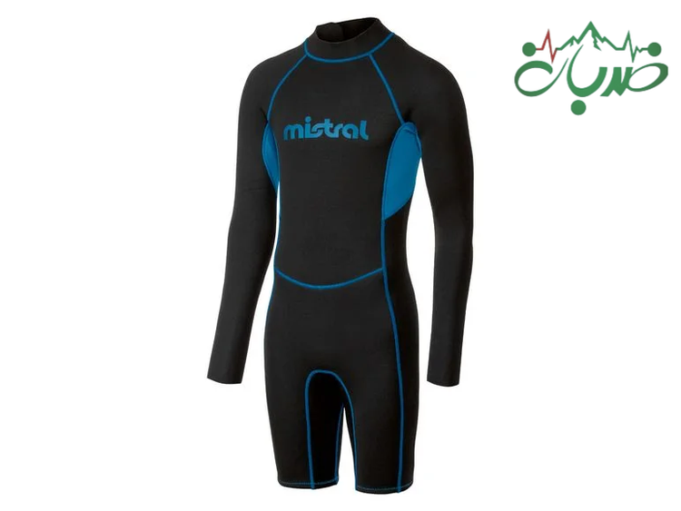 (وتسوت) لباس غواصی و ورزش های آبی۳ میل Mistral مردانه نیم تنه آستین بلند