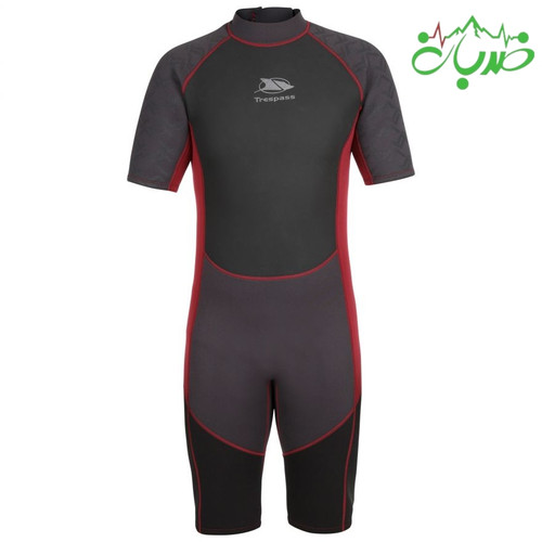 (وتسوت) لباس غواصی و ورزش های آبی ۳ میل TRESPASS مردانه نیم تنه