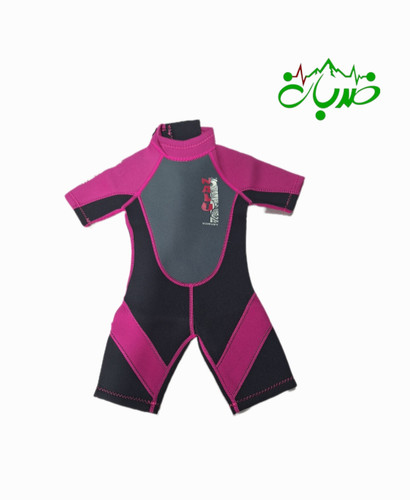 (وتسوت) لباس غواصی و ورزش های آبی۳ میل NLAU بچگانه نیم تنه صورتی