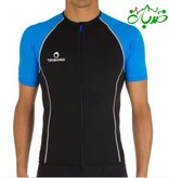 راش گارد آستین کوتاه جلوزیپ مردانه ۱/۵ میل برند TRIBORD