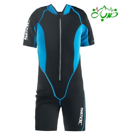 (وتسوت) لباس غواصی و ورزش های آبی ۲/۵ میل SEAC زنانه نیم تنه