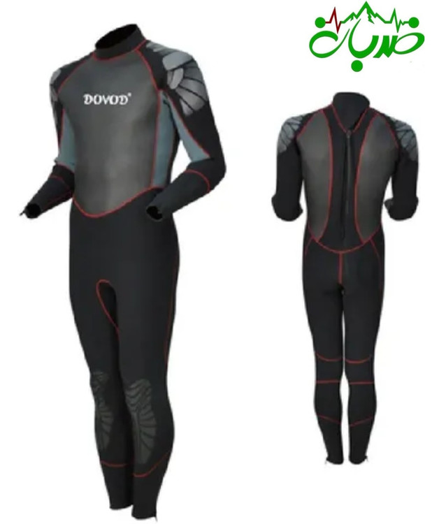 (وتسوت) لباس غواصی و ورزش های آبی ۵ میل DOVOD مردانه تمام تنه