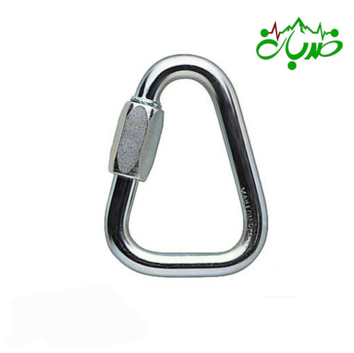 مایلون فولادی دلتا (کارابین مثلثی فولادی) پتزل Petzl Maillon Delta Carabiner